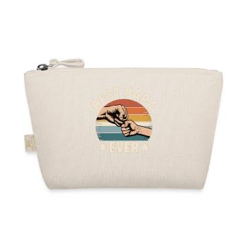 Meilleur cadeau père et enfant pour la fête des pères - Trousse biologique - nature - Devant
