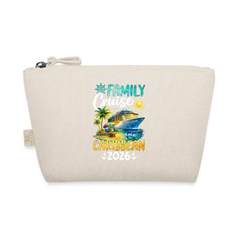 Family Cruise Caribbean 2026 - Bio-Täschchen - Natur - Vorne