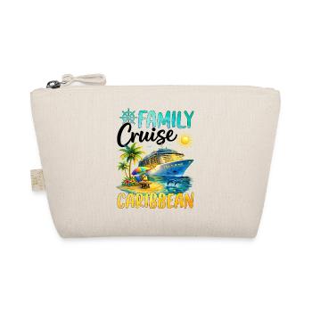 Family Cruise Caribbean - Bio-Täschchen - Natur - Vorne