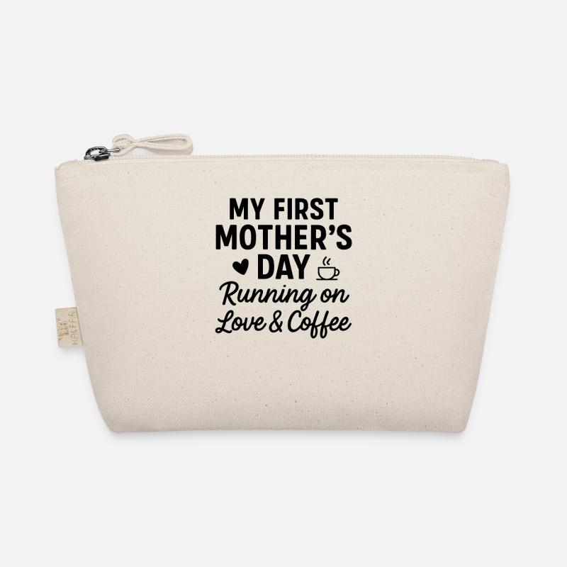 Erster Muttertag Humor Mama Geschenkidee Familie Bio-Täschchen
