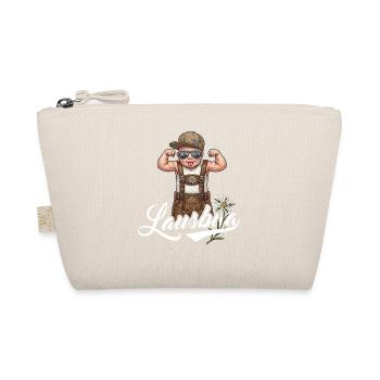 Lausbua T-Shirt Herren Trachtenshirt Kinder Tracht - Bio-Täschchen - Natur - Vorne