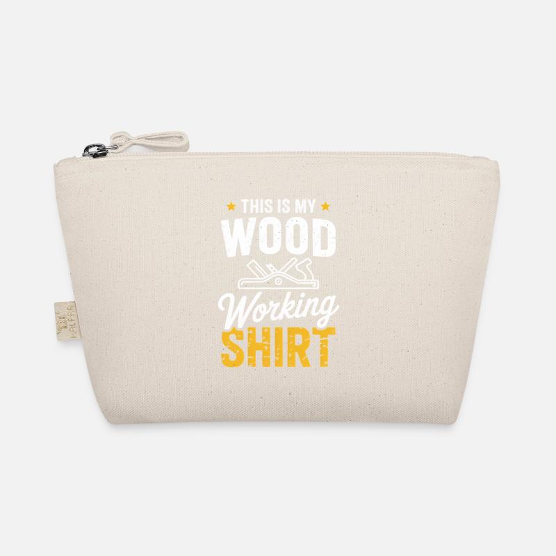 This Woodworking Shirt Bio-Täschchen