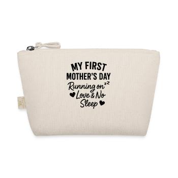 Première fête des mères Humour Idée cadeau pour maman Famille - Trousse biologique - nature - Devant