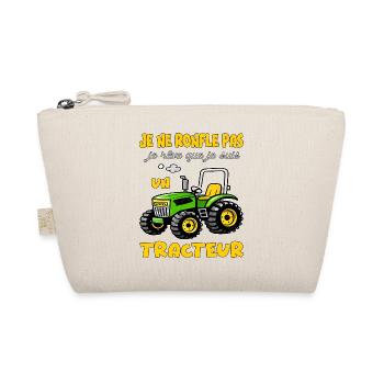 Je ne ronfle pas je rêve que je suis un tracteur - Trousse biologique - nature - Devant