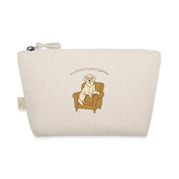 Soutien émotionnel T-shirt Golden Retriever Mignonne Animal de compagnie - Trousse biologique - nature - Devant