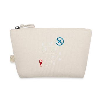 Adventure Trail Map Geocaching Graphic - Organic Pouch - nature - Front