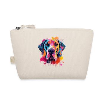 Splash Art coloré pour un grand dogue allemand - Trousse biologique - nature - Devant