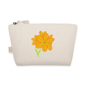Fleurs rétro Vintage Kids Girls - Trousse biologique - nature - Devant