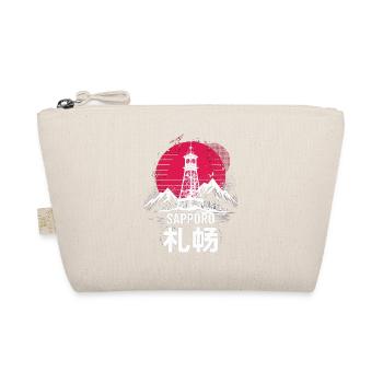 Cadeau de la chemise Sapporo Japan Skyline Travel Japan - Trousse biologique - nature - Devant