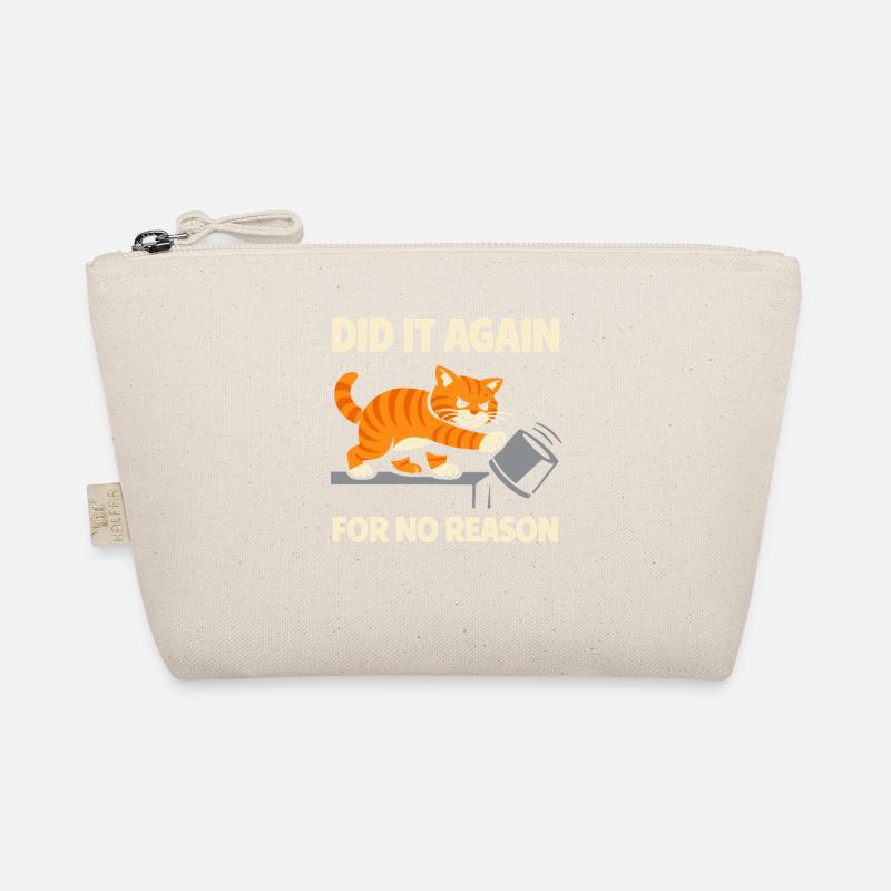 Chat Orange Chaos Drôle de Mème Chat Orange Tigré Trousse biologique