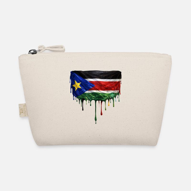 Art de la chute du drapeau du Soudan du Sud Trousse biologique