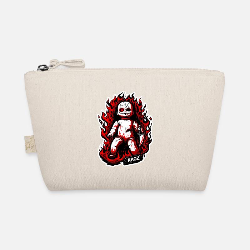 Flame Voodoo Doll Inferno Organic Pouch