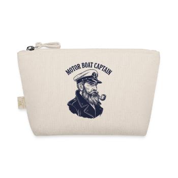 Capitaine de bateau à moteur, yacht, capitaine de bateau à moteur - Trousse biologique - nature - Devant