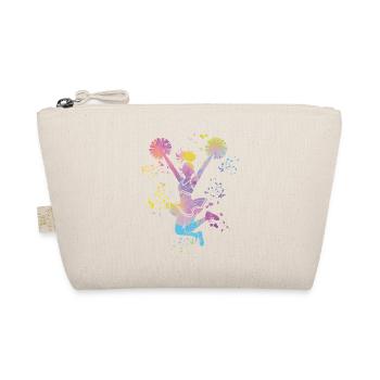 Cheerleader Cheer Mom Cheerleading - Bio-Täschchen - Natur - Vorne