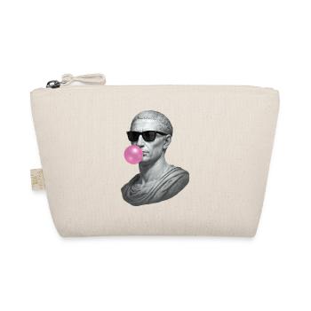 Caesar with sunglasses and chewing gum - Organic Pouch - nature - Front