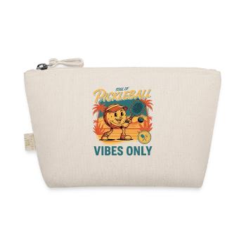 Pickleball Soul Of Pickleball Vibes Only Funny - Organic Pouch - nature - Front