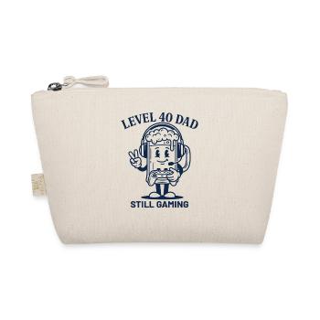 Niveau 40 Chemise de Papa Toujours Anniversaire de jeu - Trousse biologique - nature - Devant
