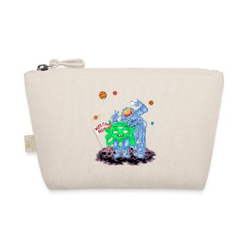 Welcome Humans Alien Shirt - Trousse biologique - nature - Devant