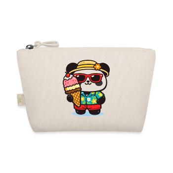 Panda Surf avec Glace - Trousse biologique - nature - Devant