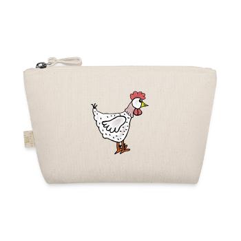 Poultry Hen Chickens Chicken Cartoon - Organic Pouch - nature - Front