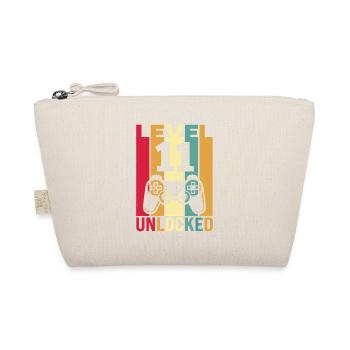 Level Up Unlocked Retro Controller - Organic Pouch - nature - Front