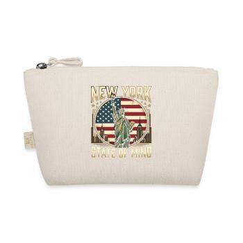 Cadeau vintage de la Statue de la Liberté de New York - Trousse biologique - nature - Devant