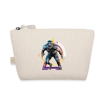 Joueur de football américain USA Amérique Sports Rétro - Trousse biologique - nature - Devant