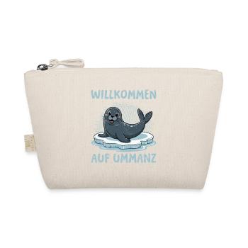 Ummanz Urlaub WILLKOMMEN AUF UMMANZ Lustig - Bio-Täschchen - Natur - Vorne