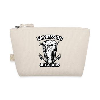 La Pression Je La Bois - Humour, Apéro et Bière - Trousse biologique - nature - Devant