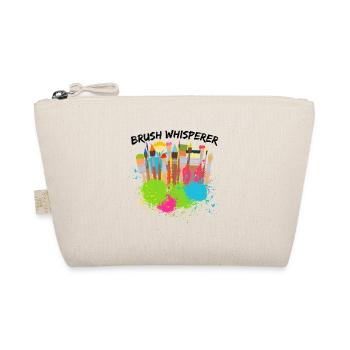 Idée cadeau de peintre Whisperer Brush Artist Cool - Trousse biologique - nature - Devant