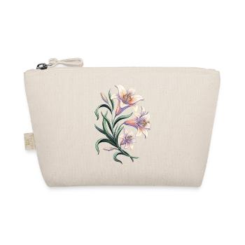 Motif vintage des Fleurs de Nénuphar - Trousse biologique - nature - Devant