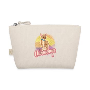 Chihuahua Vintage Design for Dogs and Animal Lovers - Organic Pouch - nature - Front