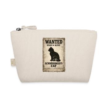 Schrödinger's cat Cat Wanted dead or alive - Organic Pouch - nature - Front