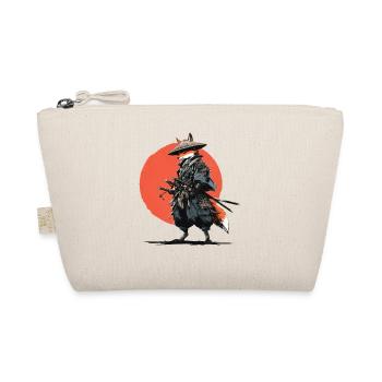 Fox Samurai under Ember Sun - Organic Pouch - nature - Front