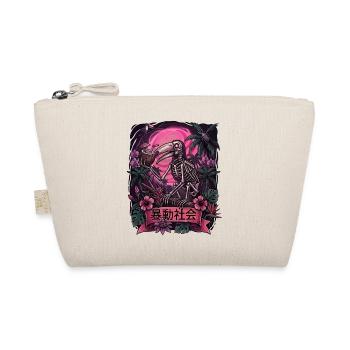Neon Jungle Skeleton Parrot - Organic Pouch - nature - Front