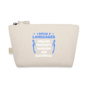 Je parle 4 langues Tee - Trousse biologique - nature - Devant