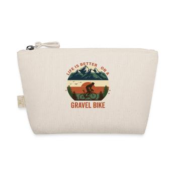 La vie est meilleure, gravel bike nature - Trousse biologique - nature - Devant