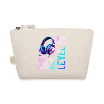 15e anniversaire Garçon Fille Adolescent Niveau 15 - Trousse biologique - nature - Devant