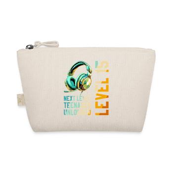 15e anniversaire Garçon Fille Adolescent Niveau 15 - Trousse biologique - nature - Devant