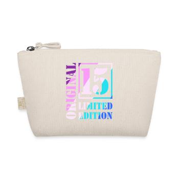 15e anniversaire Garçon Fille Adolescent Niveau 15 - Trousse biologique - nature - Devant