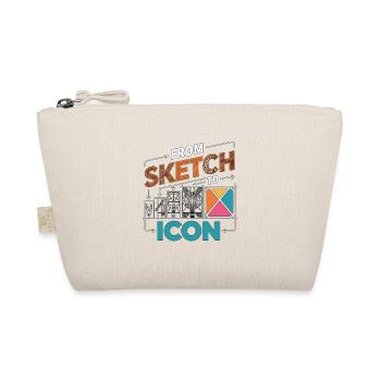 Logo Designer From Sketch To Icon Graphic Designer - Organic Pouch - nature - Front