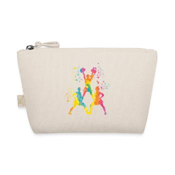 Cheerleader Cheer Mom Cheerleading - Bio-Täschchen - Natur - Vorne
