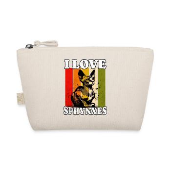 J’adore Sphynx Cat - Trousse biologique - nature - Devant