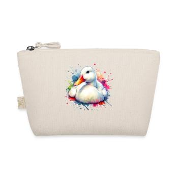 Peking duck motif - Organic Pouch - nature - Front