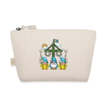 Litha Pagan Summer Solstice Midsummer Midsommar - Organic Pouch - nature - Front