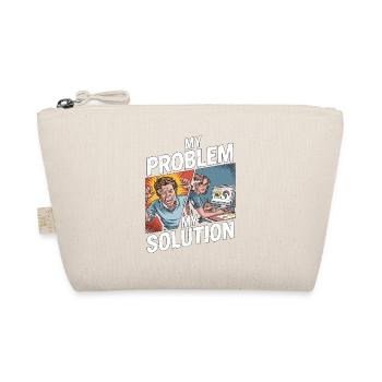 Logo Designer My Problem My Pictogram Mom Dad - Bio-Täschchen - Natur - Vorne