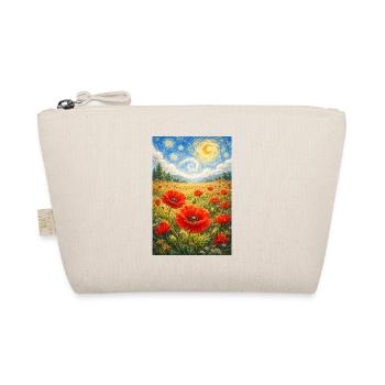 Poppy Starry Night - Organic Pouch - nature - Front