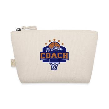 Best Basketball Coach - Organic Pouch - nature - Front