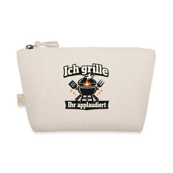 Ich grille ihr applaudiert lustig fürs BBQ - Bio-Täschchen - Natur - Vorne