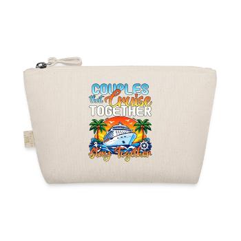 Couples That Cruise Together Stay Together - Organic Pouch - nature - Front